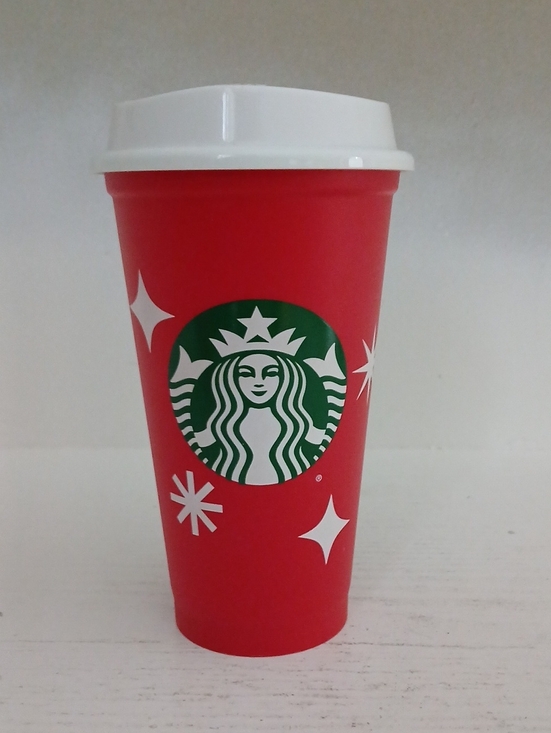 Starbucks Other - Starbucks Red Holiday Reusable Cup with White Lid